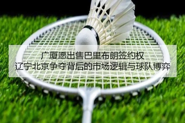广厦愿出售巴里布朗签约权 辽宁北京争夺背后的市场逻辑与球队博弈